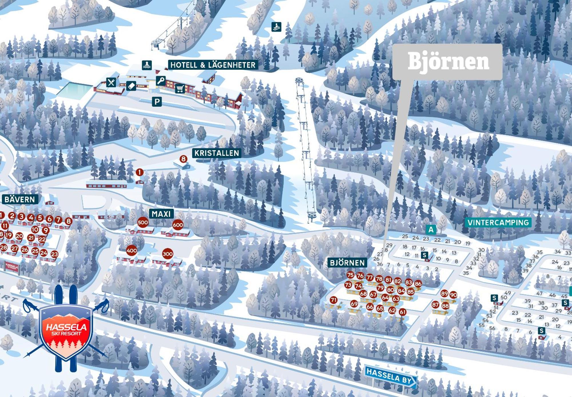 Hassela Ski Resort Dış mekan fotoğraf